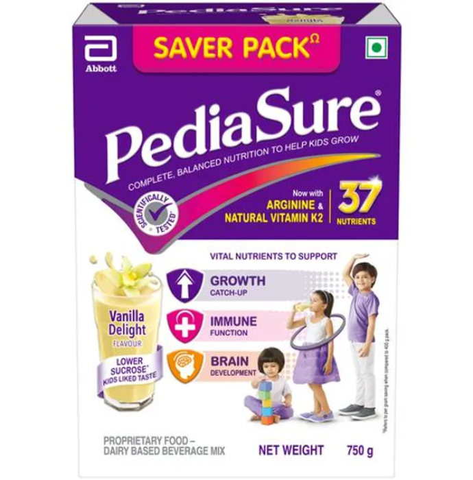 PediaSure Kids Nutrition Drink with Arginine & Natural Vitamin K2 Vanilla Delight