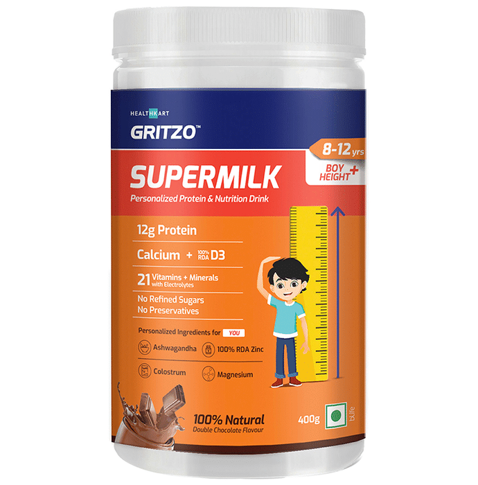 Gritzo SuperMilk Personalized Protein & Nutrition Drinks