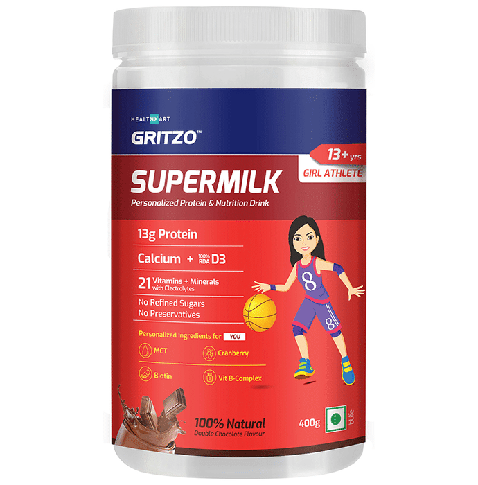 Gritzo SuperMilk Personalized Protein & Nutrition Drink Athlete